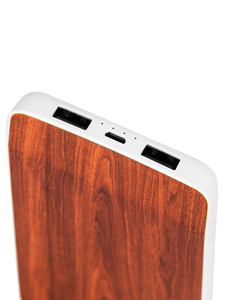 Barna színű powerbank 8000mAh J5