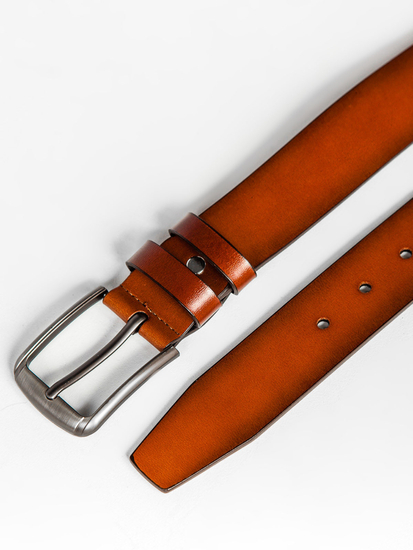 Barna bőr férfi öv Bolf 831