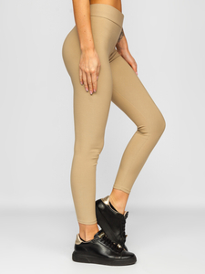 Bézs női leggings Bolf YW01053A1