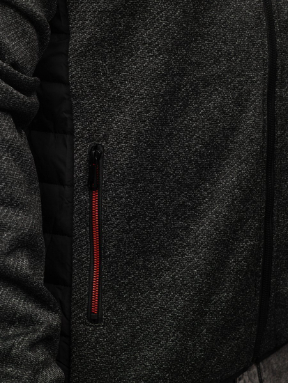 Átmeneti férfi dzseki fekete Bolf KS2158