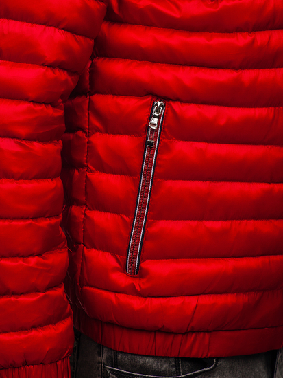 Steppelt átmeneti férfi sportdzseki piros Bolf 6574