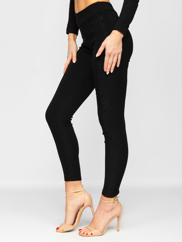 Fekete női leggings Bolf TS228A1