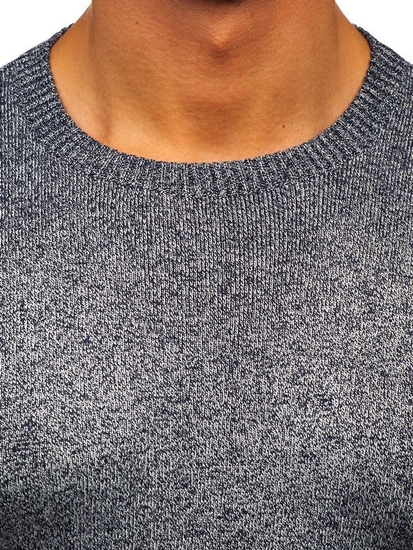 Férfi pulcsi sötétkék Bolf 8529