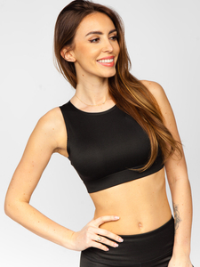 Fekete női két részes sport szett Bolf XL014A1