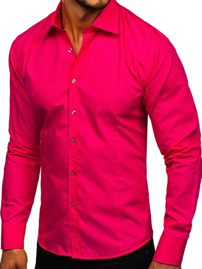 Férfi elegáns hosszú ujjú ing Korall Bolf 1703