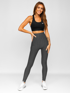 Grafitszürke női leggings Bolf YW88024A1