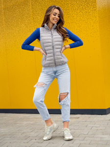 Steppelt női mellény szürke Bolf B2705