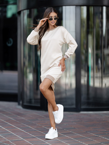 Női sportos ruha bézs Bolf 524