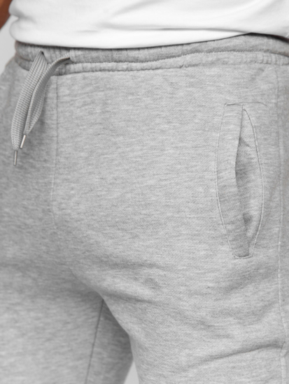 Férfi jogger nadrág szürke színben Bolf CK01