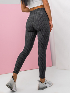 Női leggings grafit színben Bolf YW88024