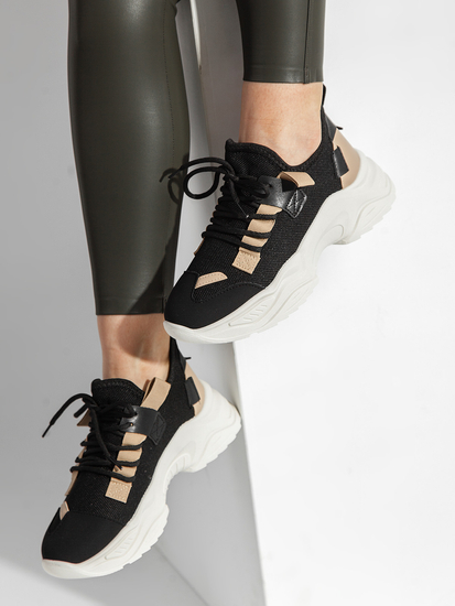 Fekete színű női sneaker Bolf PP27