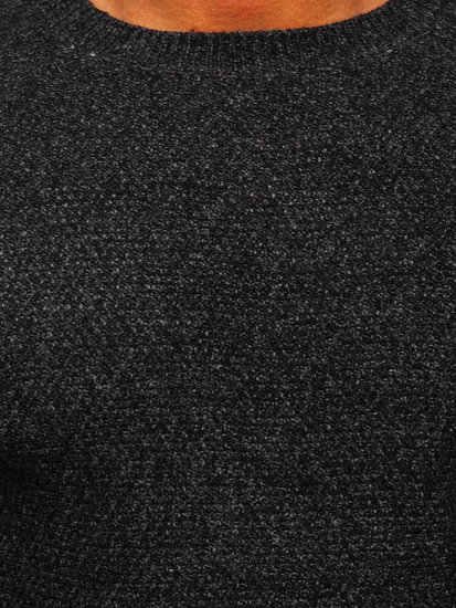 Férfi pulóver fekete Bolf H1810