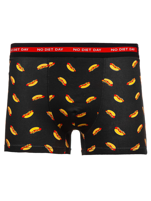 Fekete színű férfi bokszeralsó Bolf 1BE744