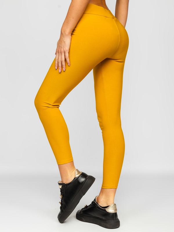 Karamell színű női leggings Bolf YW01053A1