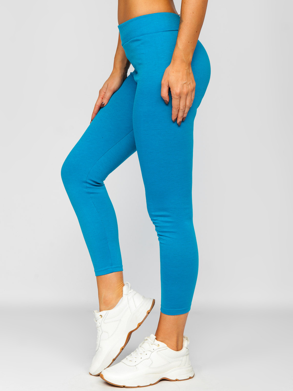 Türkiz női leggings Bolf YW01001A2