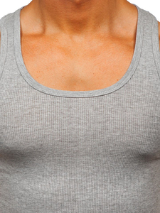 Tank-top minta nélkül szürke Bolf NB002