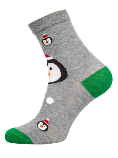 Karácsonyi női zokni multicolor-2 Bolf M798-7P-1 7 PACK