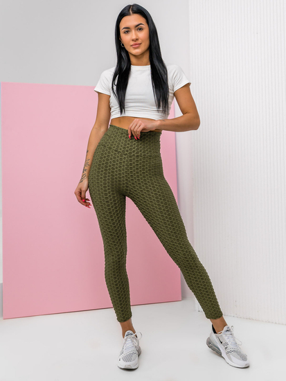 Khaki női leggings Bolf YW88024