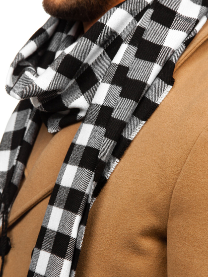 Férfi sál fekete színben YW08052