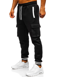 Fekete férfi melegítő Bolf 27C6505