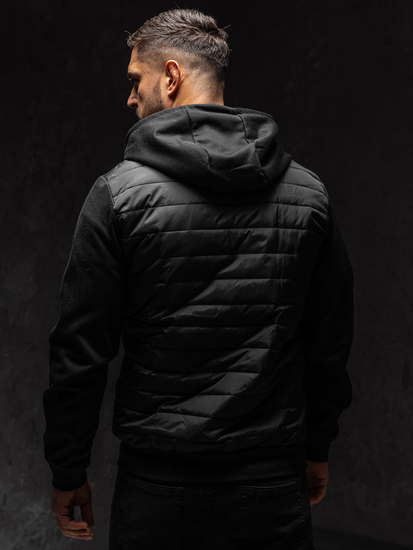 Átmeneti férfi dzseki fekete Bolf KS2232