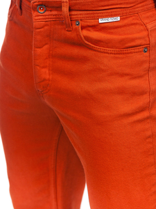 Narancssárga színű férfi vászonnadrág Bolf GT