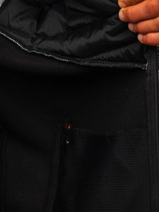 Átmeneti férfi dzseki gránátkék Bolf KS2232