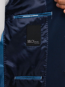 Elegáns férfi zakó sötétkék Bolf 1050