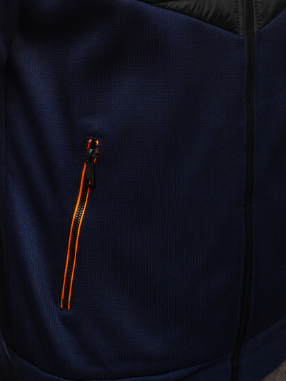 Átmeneti férfi dzseki gránátkék Bolf KS2232