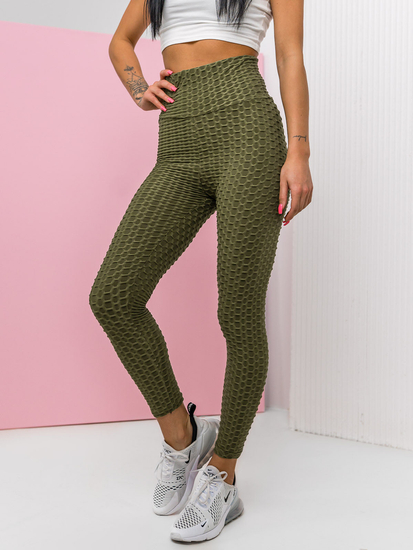 Khaki női leggings Bolf YW88024