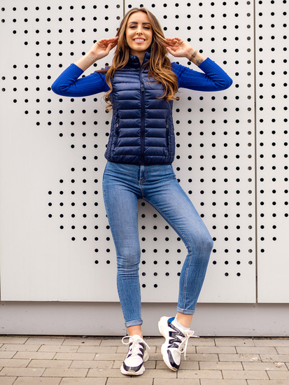 Steppelt női mellény gránátkék Bolf B2705