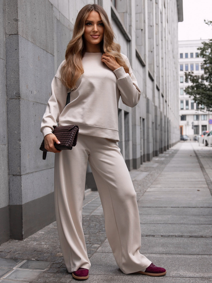 Női két darabos szett bézs Bolf 821111