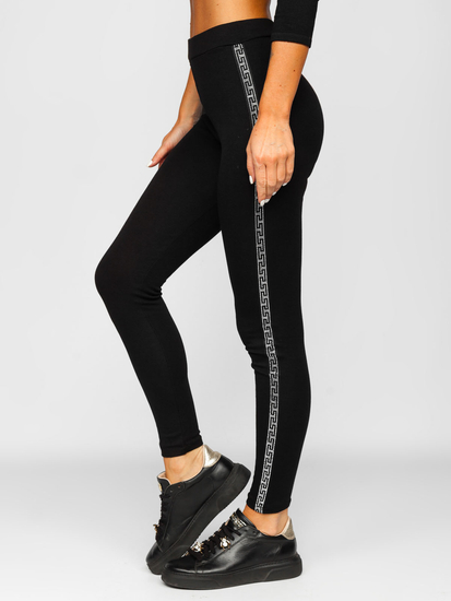 Fekete női leggings Bolf W6993A2