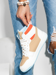 Bézs színű női sneaker Bolf B527