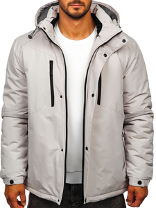 Szürke férfi télikabát Bolf 22M321