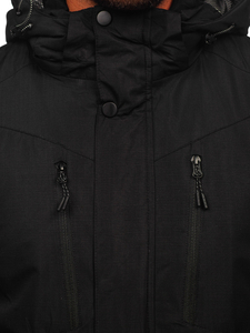 Téli férfi dzseki fekete színben Bolf 22M321