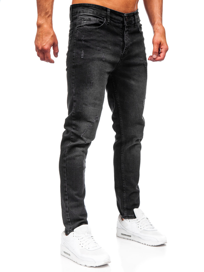 Fekete férfi slim fit farmer Bolf 6504