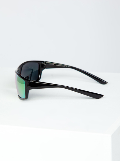 Napszemüveg fekete-arany színben Bolf PLS4