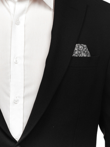 Fekete férfi okos blézer Bolf 24400