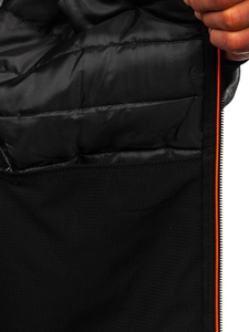 Átmeneti férfi dzseki szürke Bolf KS2146