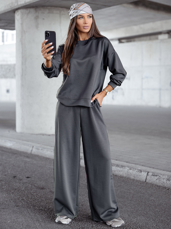 Női két darabos szett grafit Bolf 821111