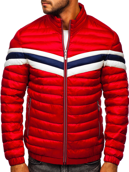 Steppelt átmeneti férfi sportdzseki piros Bolf 6574