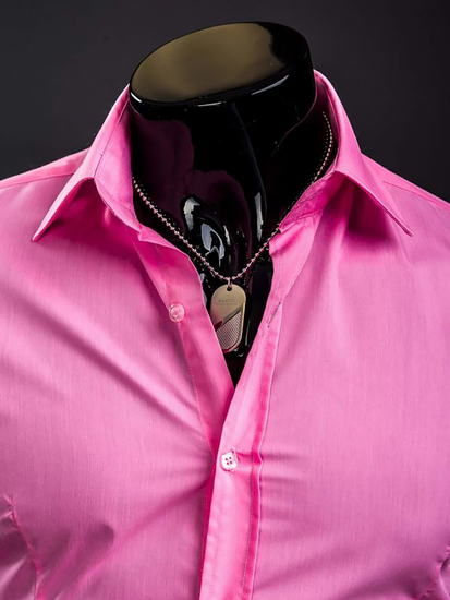 Férfi elegáns hosszú ujjú ing Korall Bolf 1703A