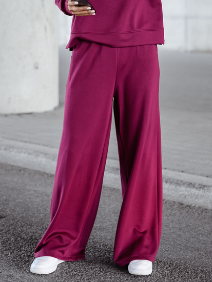 Női két darabos szett bordó Bolf 821111