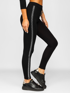Fekete női leggings Bolf W6993A2