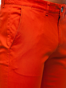 Férfi chino nadrág narancssárga Bolf 1143