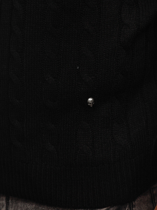 Férfi pulóver fekete színben Bolf MM6021