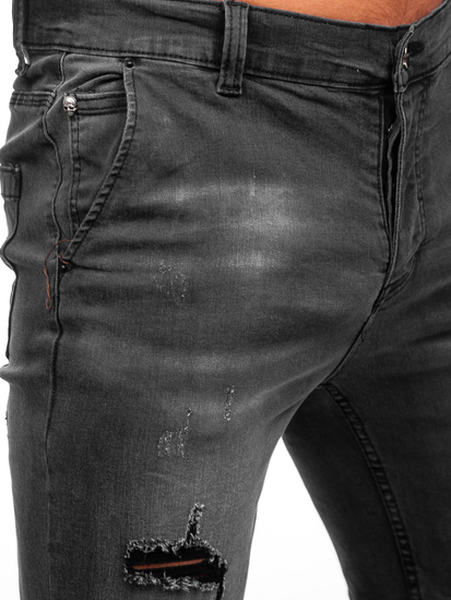 Férfi farmer rövidnadrág szürke színben Bolf MP0036G