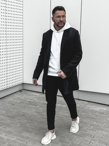 Férfi téli kabát fekete Bolf 1047B