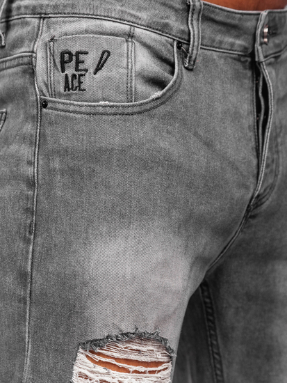 Szürke férfi regular fit farmernadrág Bolf MP0237G